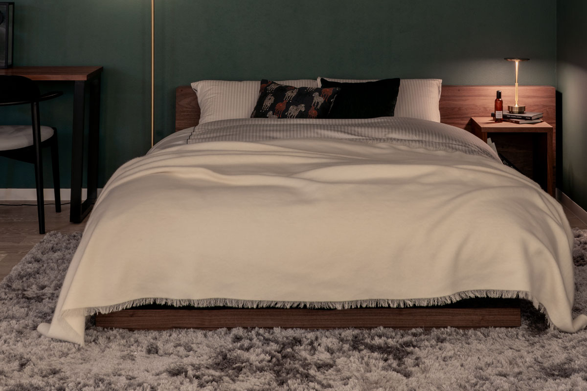 UNISON WIDE HEAD BED シングル(S)