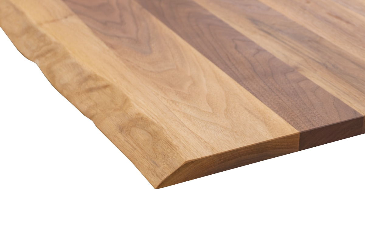 WILDWOOD LIVE EDGE LIVING TABLE W 160cm × D 90~80cm
