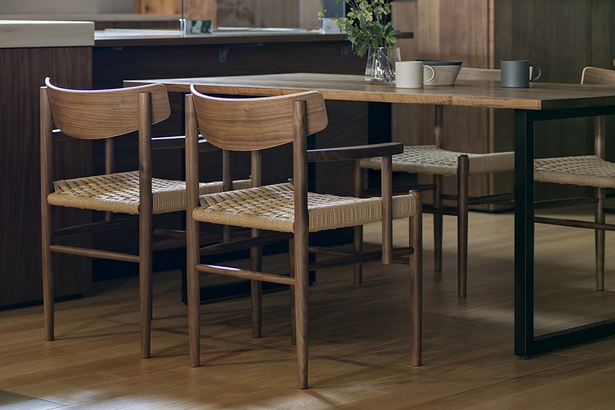 COMMON ROOTS | ALTERNA DINING TABLE W 120cm × D 85cm