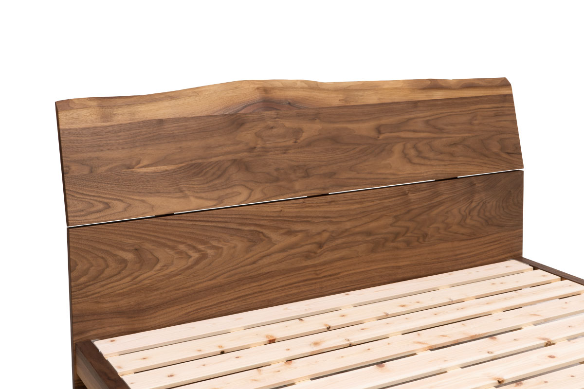 LUNA LIVE EDGE BED クイーン(Q)