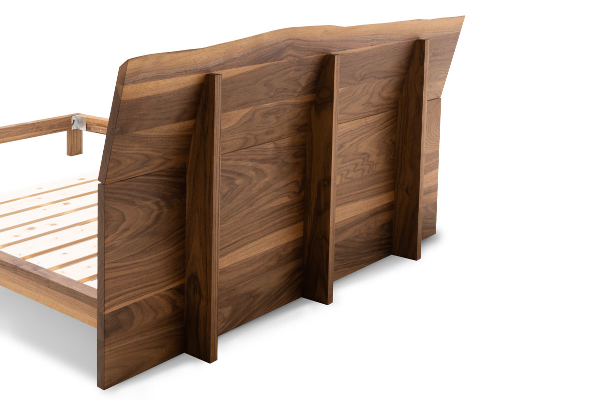 LUNA LIVE EDGE BED クイーン(Q)
