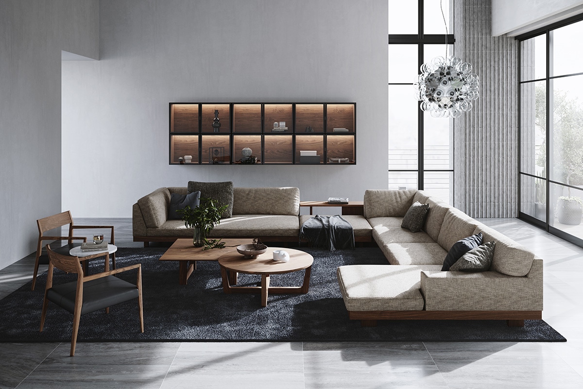 HEAVEN LIVING TABLE Φ120cm x H34cm