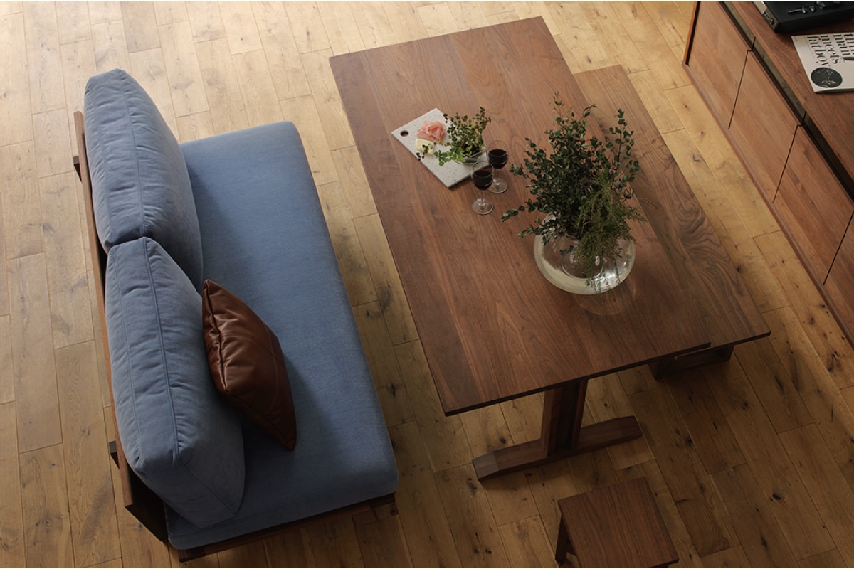 RITZ LOW DINING TABLE W140cm × D80cm