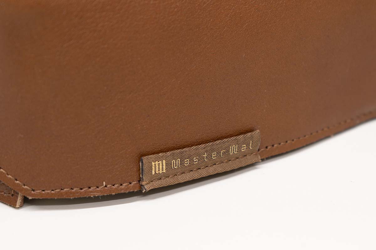 LEATHER TISSUE COVER PATINA ブラック