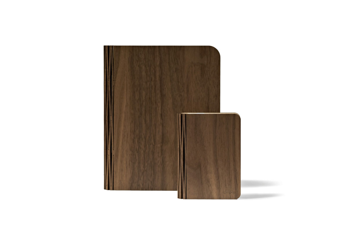 gingko design | Smart Book Light (Natural Wood) Large