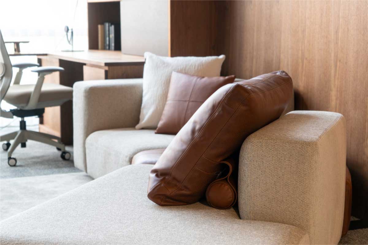 CUSHION C-TYPE W76 × H60cm