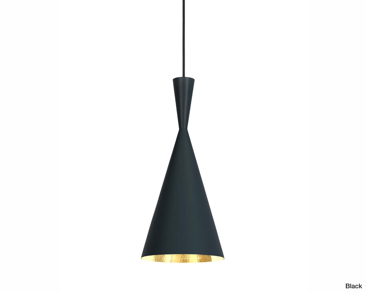 TOM DIXON. | BEAT TALL PENDANT LED 2 Black