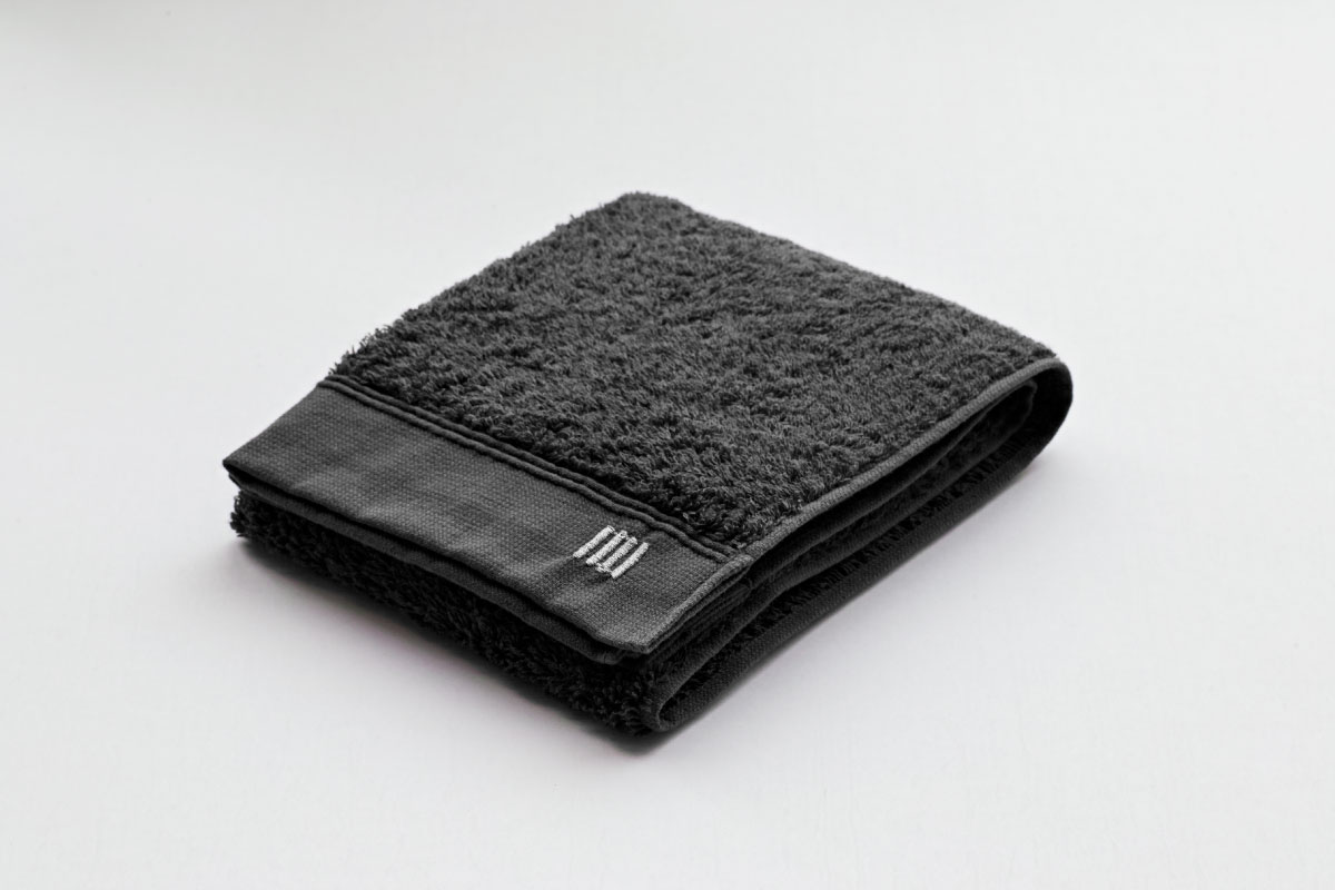 MASTERWAL BLISS TOWEL ダークグレー フェイスタオル（85×34cm）