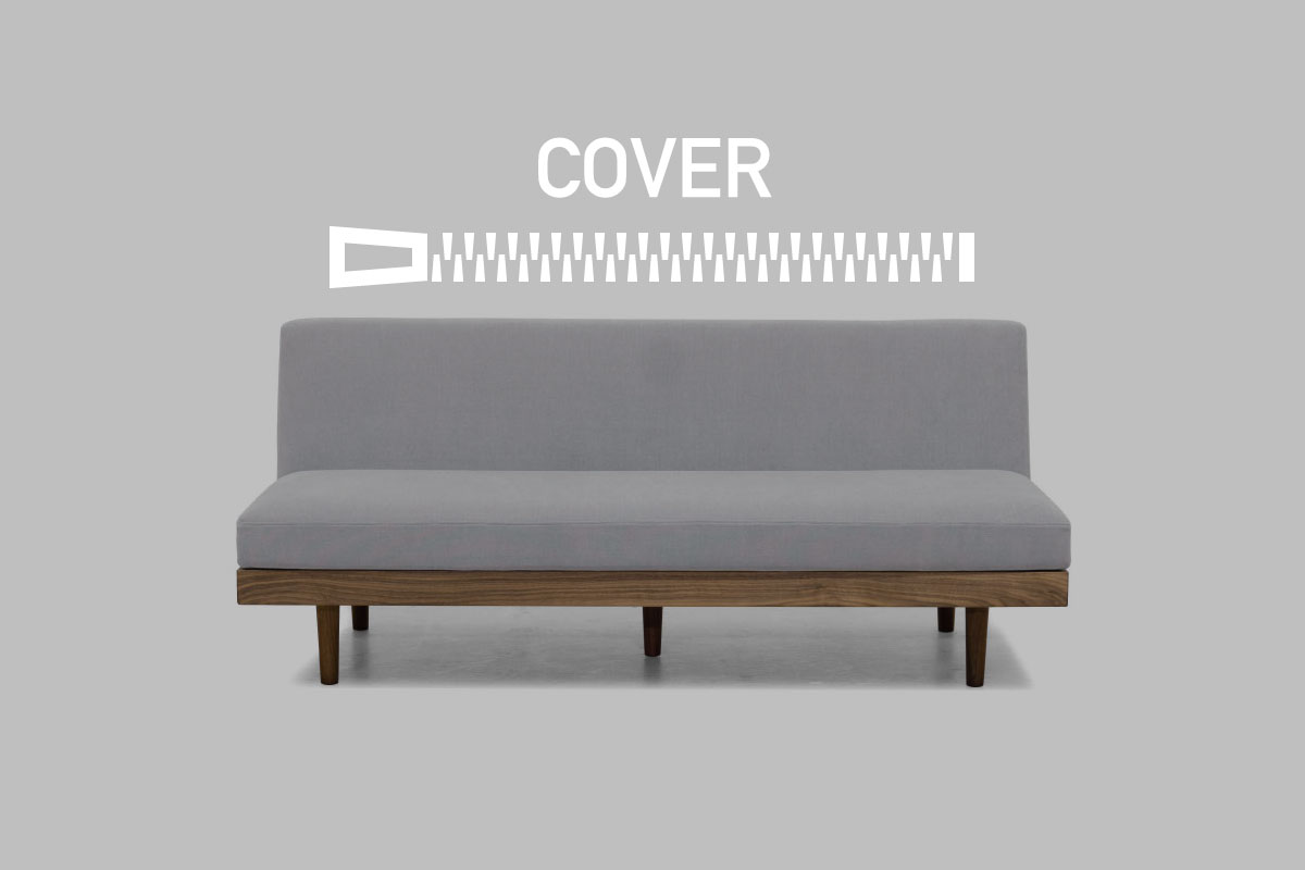 CHILL SOFA SEAT COVER アームレス2シーター 120