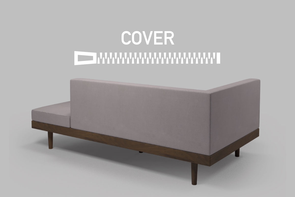 CHILL 925 SOFA BACK COVER シングルアーム3シーター200