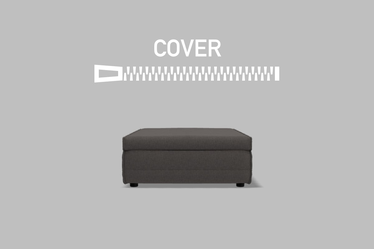 GERVASONI | SAMET LOW 04 COVER サメット ロー 04　モジュラーソファシート　カバー