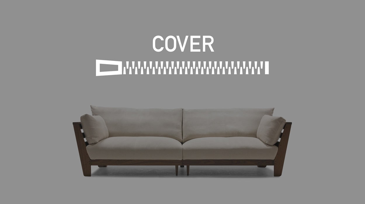 HEAVEN 950 SOFA COVER 2シーター180