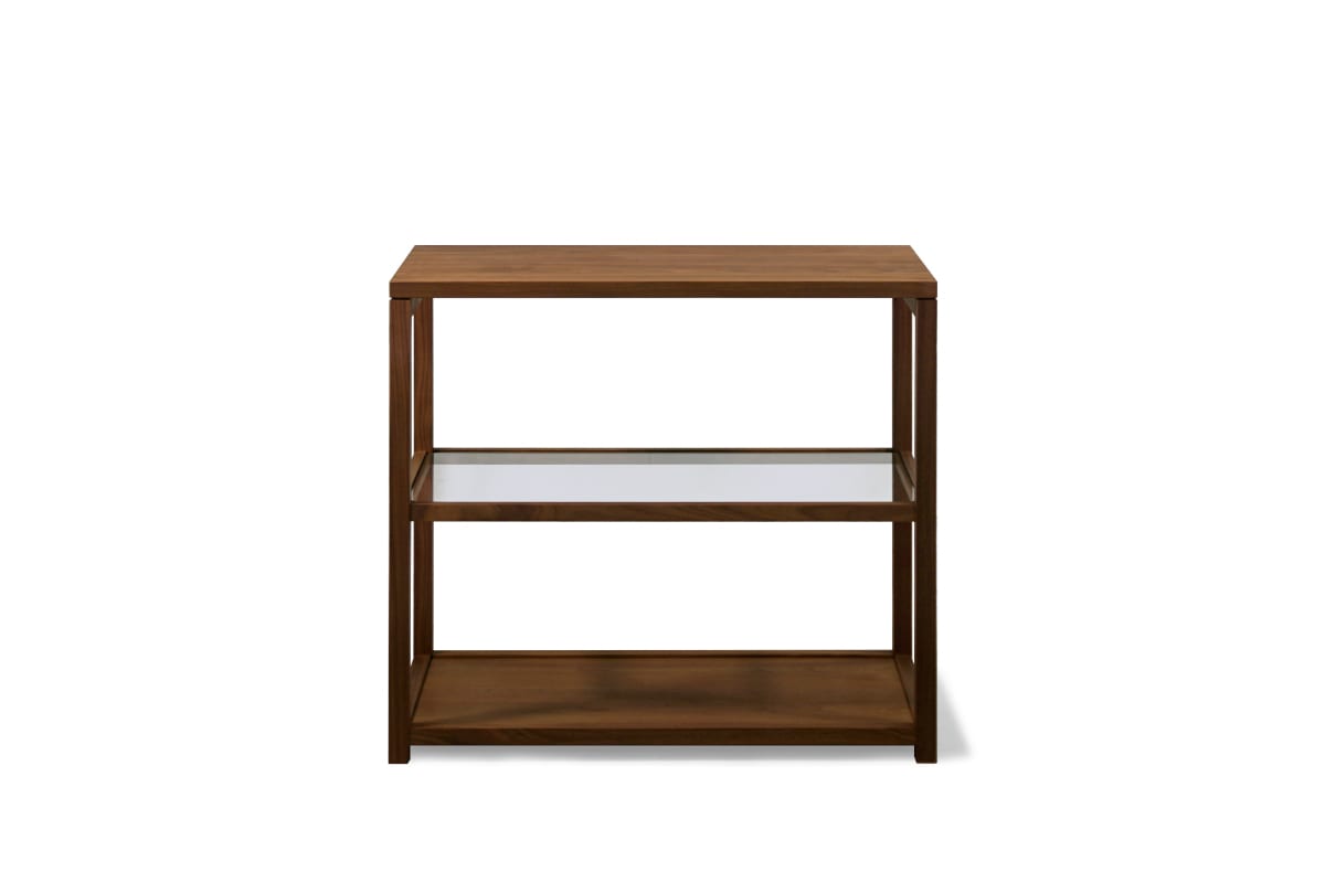 KAKTAS SHELF シェルフ:2段 W80 ガラス棚仕様