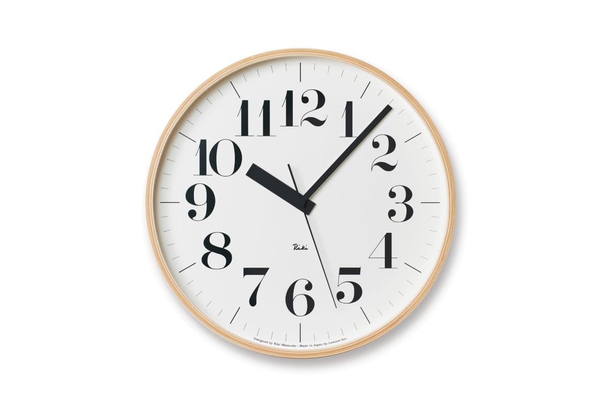 Lemnos | RIKI CLOCK RC φ30.5×D5.4cm
