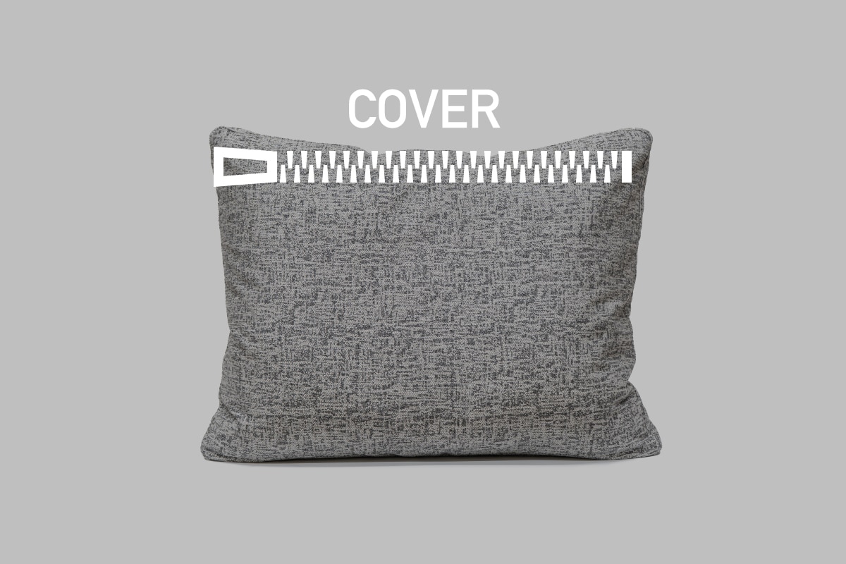 CUSHION F-TYPE W100 × H60cm