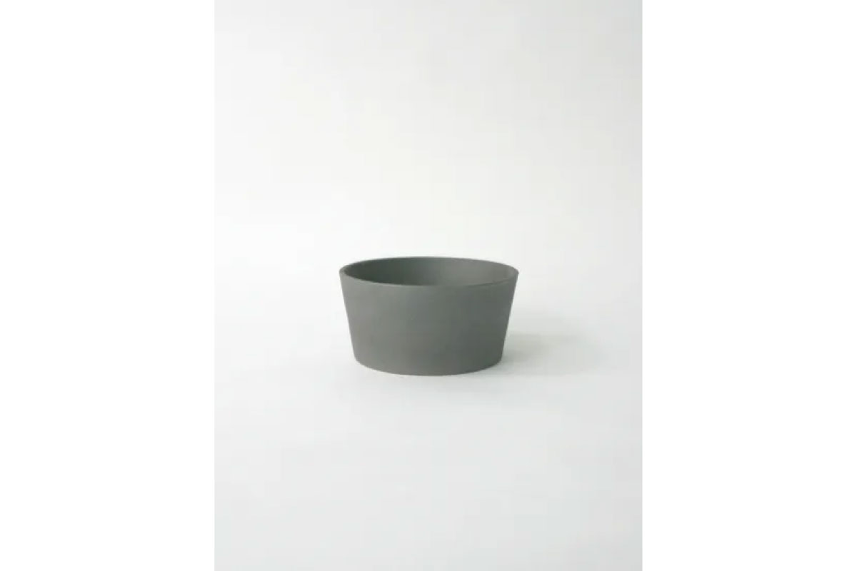 SyuRo | 炻器 bowl グレー L