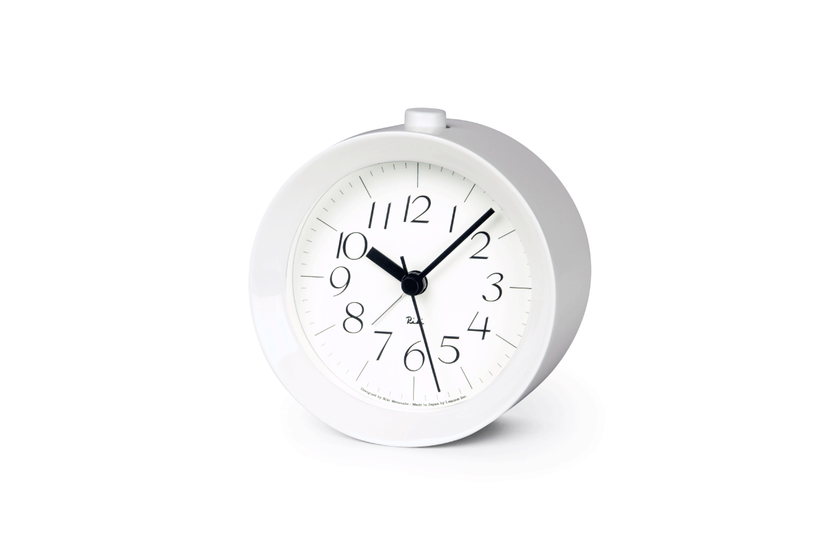 Lemnos | RIKI ALARM CLOCK ホワイト