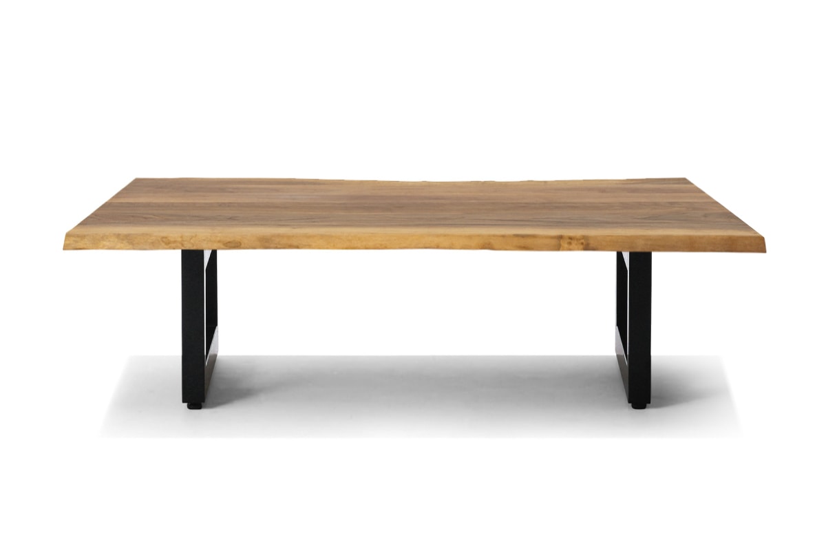 WILDWOOD LIVE EDGE LIVING TABLE W 120cm × D 90~80cm